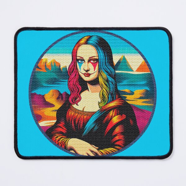 Item preview, Mona Lisa comic stylization designed and sold by al-mi-ko.