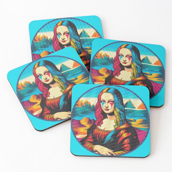 Item preview, Mona Lisa comic stylization designed and sold by al-mi-ko.