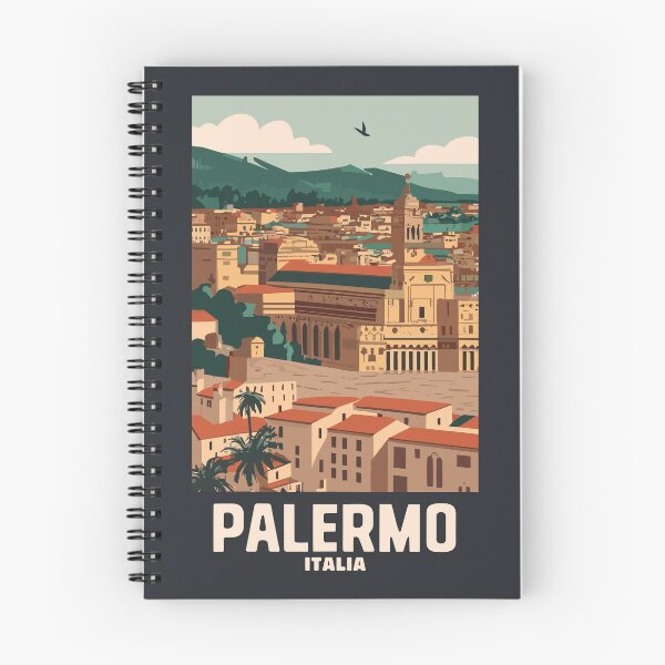 Item preview, A Vintage Travel Art of Palermo - Italy  designed and sold by GoodOldVintage.