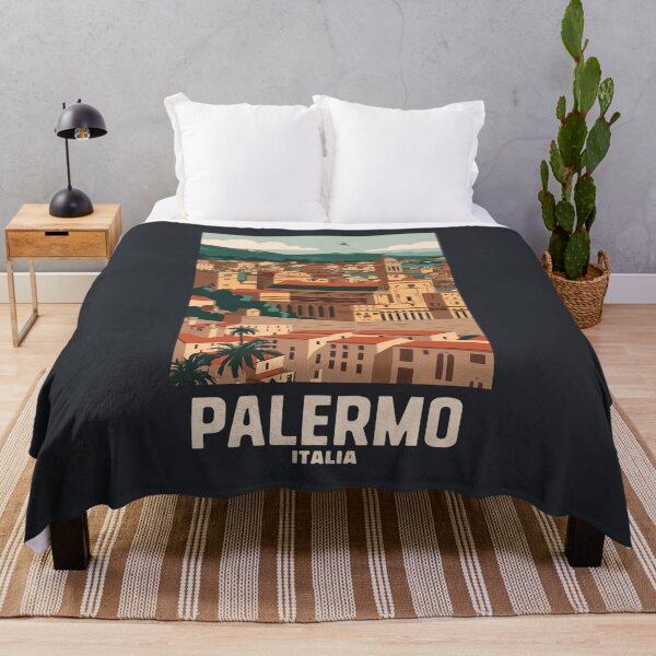 Item preview, A Vintage Travel Art of Palermo - Italy  designed and sold by GoodOldVintage.