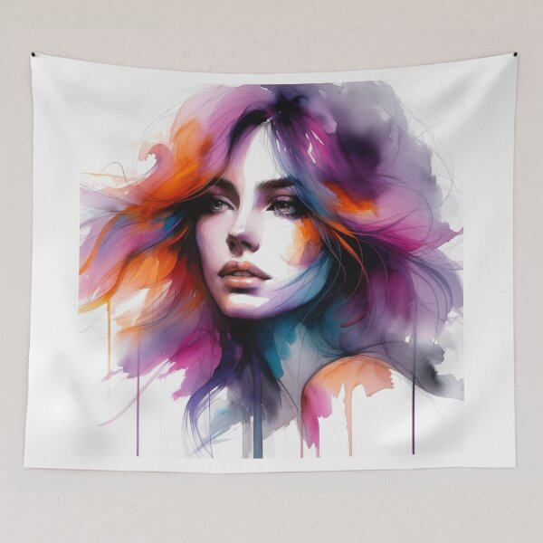Item preview, Artistic Elegant Watercolor Fashion Aesthetics  designed and sold by Mehwish.