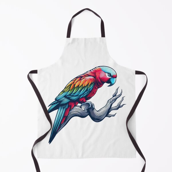 Item preview, loro rojo designed and sold by AxelBrook.