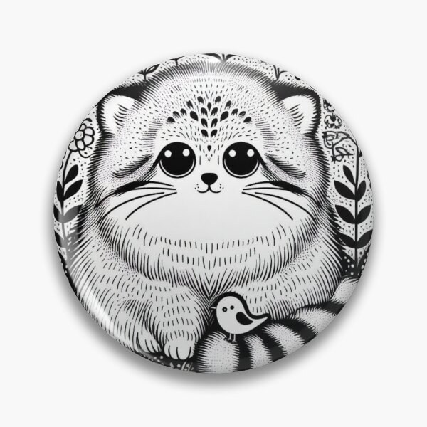 Item preview, Pallas the cat in the traditional style designed and sold by storeofmylOVE.