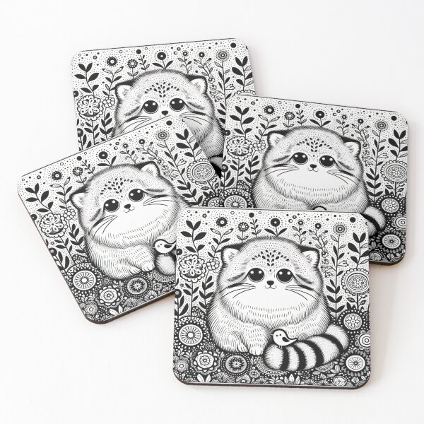 Item preview, Pallas the cat in the traditional style designed and sold by storeofmylOVE.