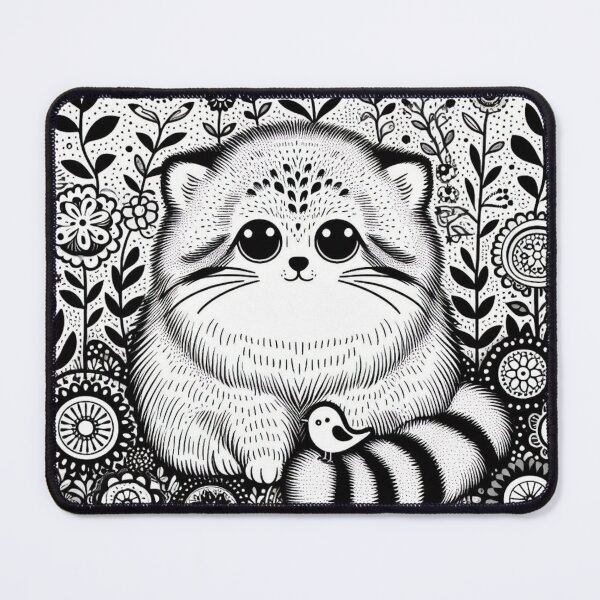 Item preview, Pallas the cat in the traditional style designed and sold by storeofmylOVE.