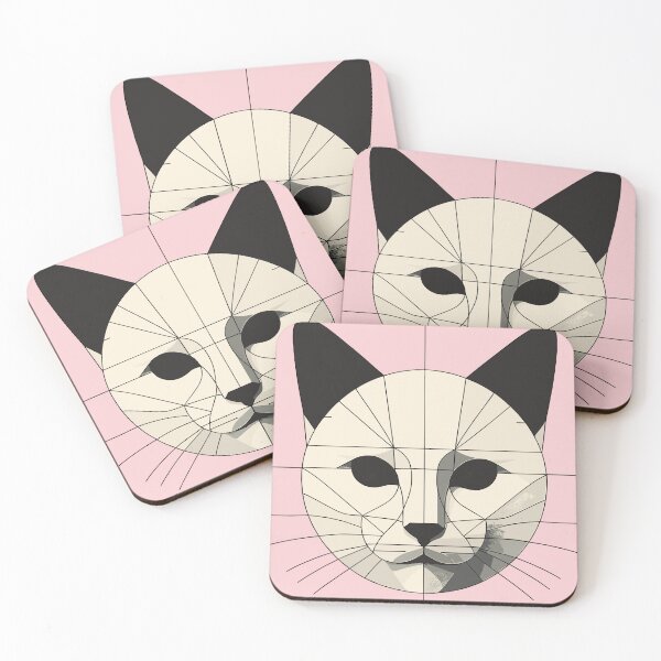 Item preview, Assorted Cat Faces designed and sold by bihtti.