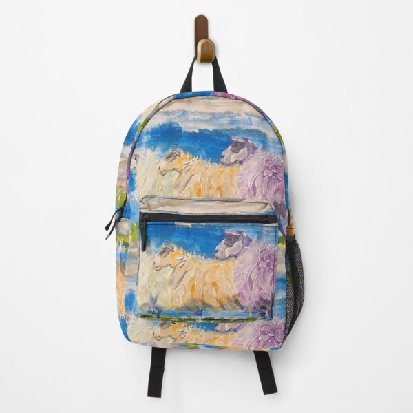 Item preview, Surreal Colorful Sheep Painting designed and sold by MikeJory.