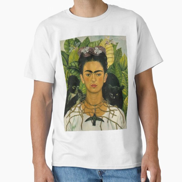 Item preview, frida kahlo famous paintings, frida kahlo artwork, frida kahlo autoportrait designed and sold by marti-oryo.