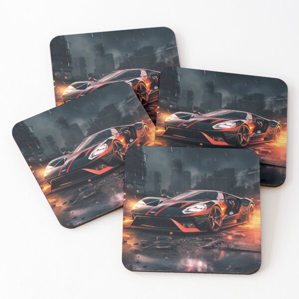 Item preview, black McLaren with red details designed and sold by TIDALI-Prints.