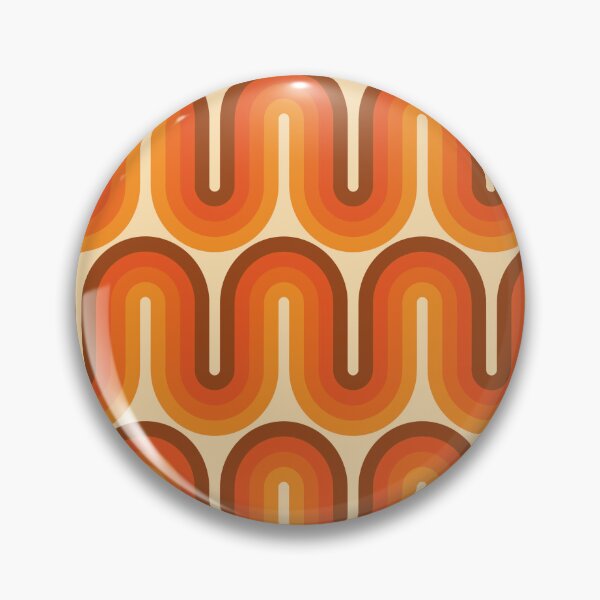 Item preview, Vintage Pop Waves Print designed and sold by Decorera.