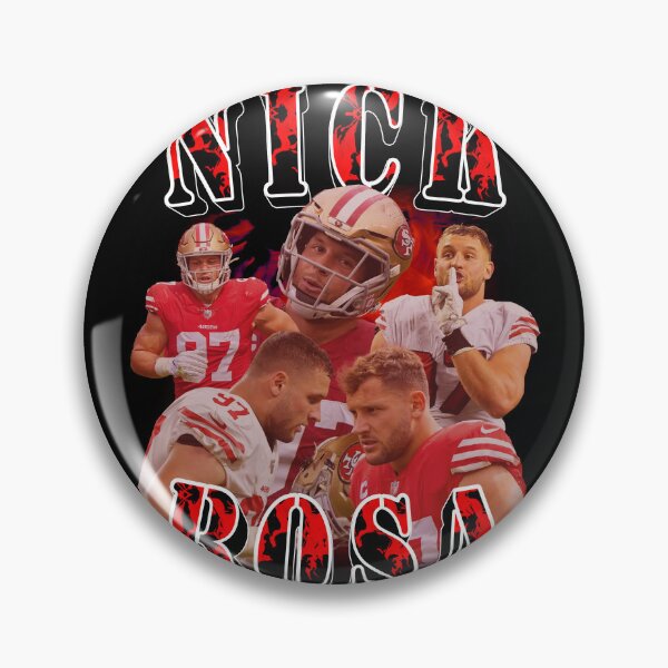 Item preview, Nick Bosa Football Sports Vintage Retro designed and sold by DanangWahyudi.