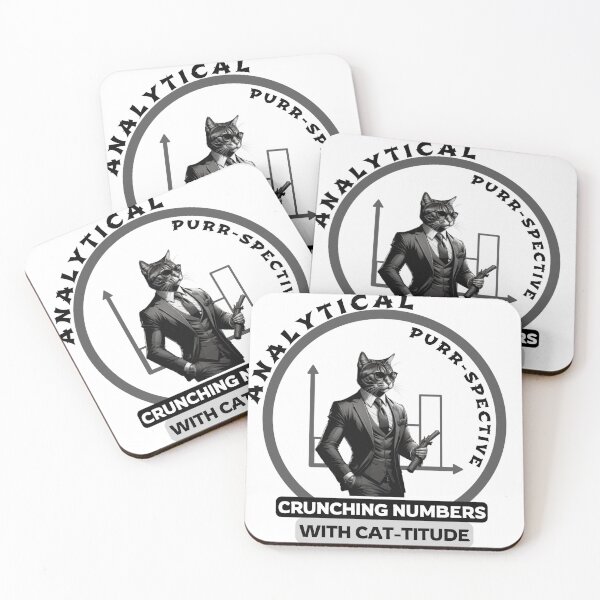 Item preview, Analytical Purr-spective: Crunching Numbers with Cat-titude designed and sold by Hungry-Murphy.