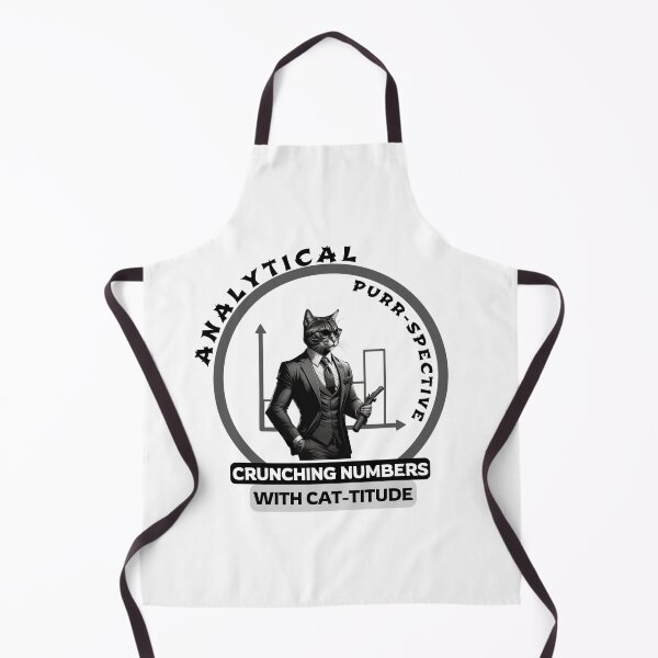 Item preview, Analytical Purr-spective: Crunching Numbers with Cat-titude designed and sold by Hungry-Murphy.
