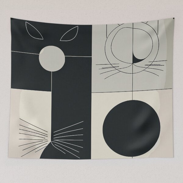Item preview, Assorted Cat Faces designed and sold by bihtti.