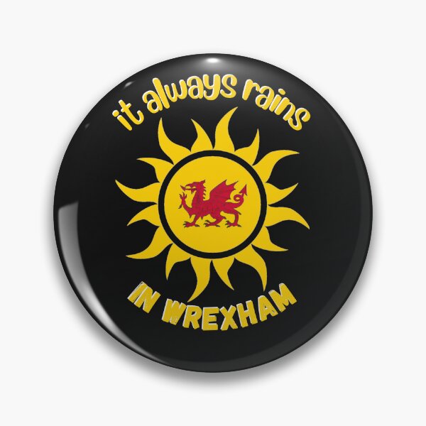 Item preview, it always rains in Wrexham  designed and sold by aledfychan.