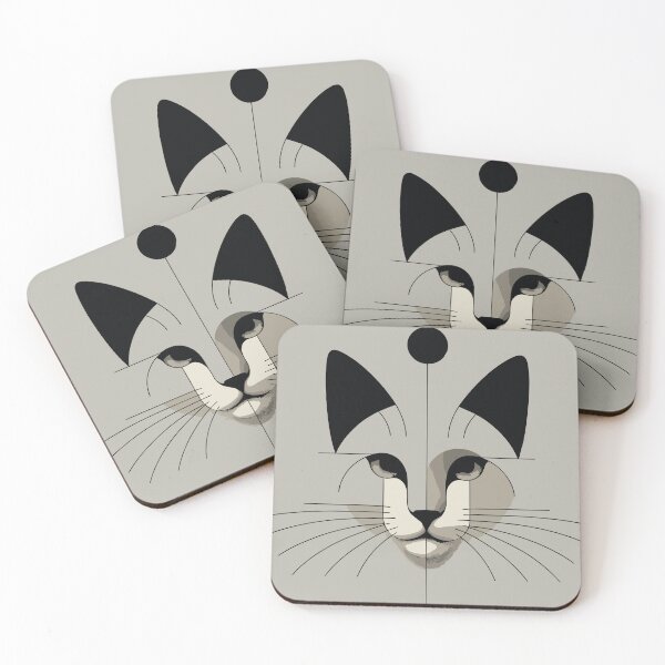 Item preview, Assorted Cat Faces designed and sold by bihtti.