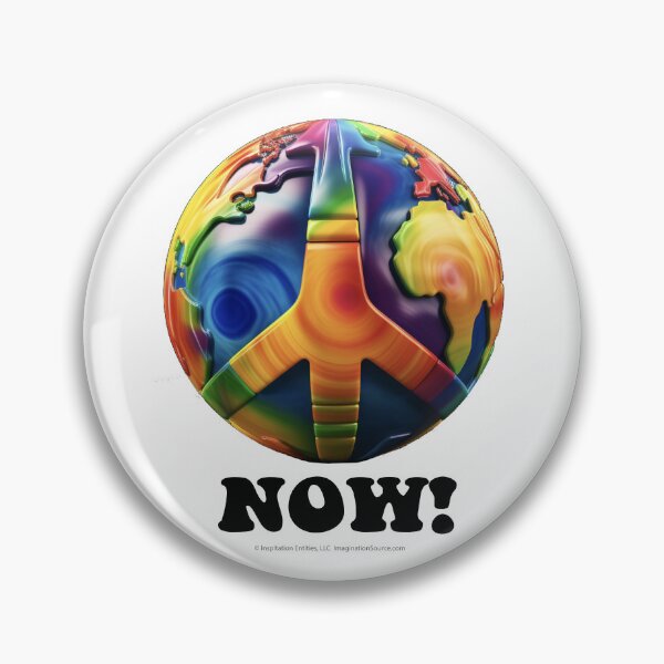 Item preview, World Peace NOW!-Colorful designed and sold by The Imagination Source™.