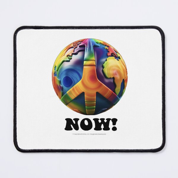 Item preview, World Peace NOW!-Colorful designed and sold by The Imagination Source™.