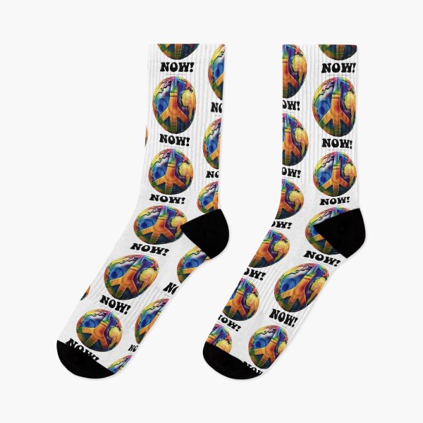 Item preview, World Peace NOW!-Colorful designed and sold by The Imagination Source™.