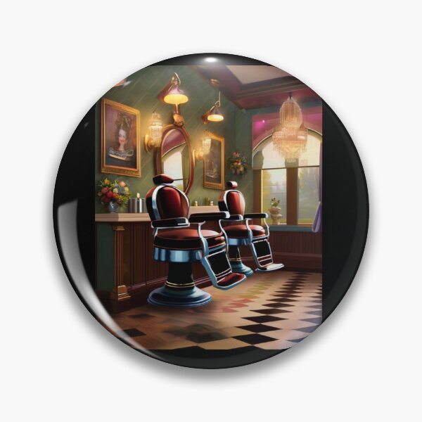 Item preview, vintage hair salon designed and sold by EuropeanPrints.