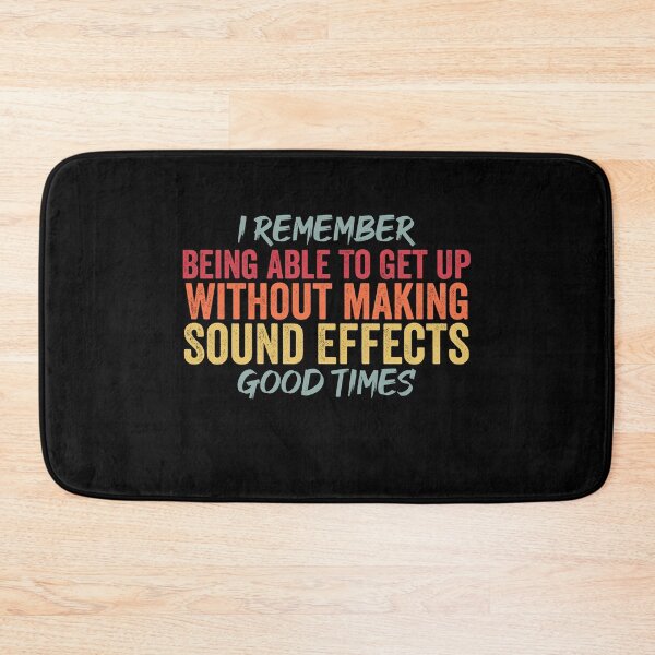 Item preview, I Remember Being Able to Get Up without Sound Effects  designed and sold by Amineharoni.