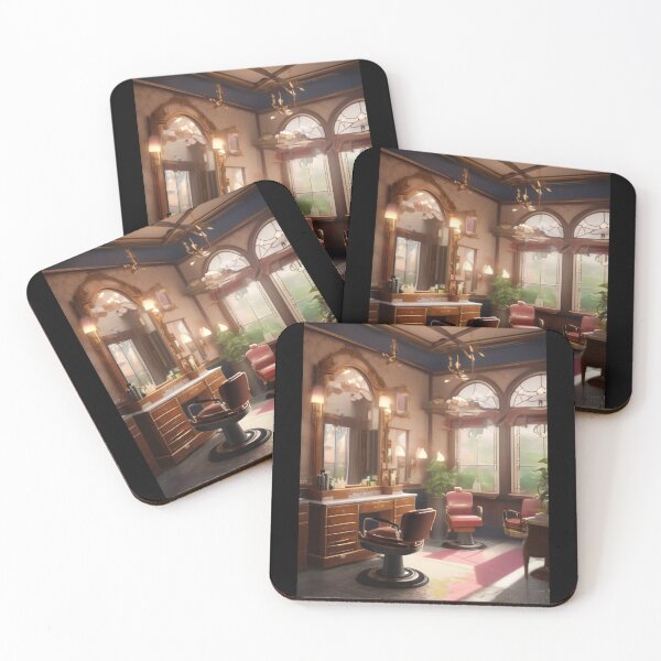 Item preview, vintage hair salon designed and sold by EuropeanPrints.