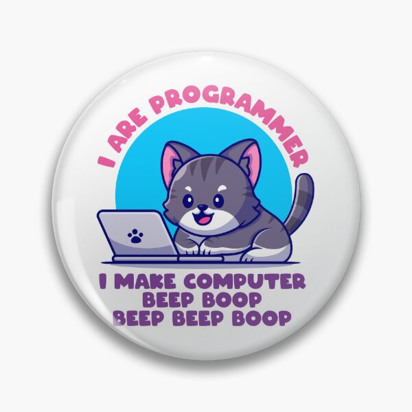 Item preview, I are programer cat kawaii designed and sold by DragonflyLP.