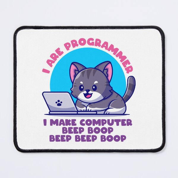 Item preview, I are programer cat kawaii designed and sold by DragonflyLP.