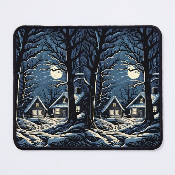 Item preview, Winter And Christmas Horror Artificial Intelligence Themed designed and sold by HAYKA PRIME SHOP MARKET PLACE.