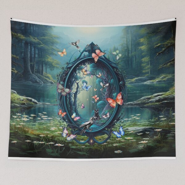 Item preview, Magic Forest Enchanted Mirror : Reflect the Magic Within.  designed and sold by MysticOzzy.