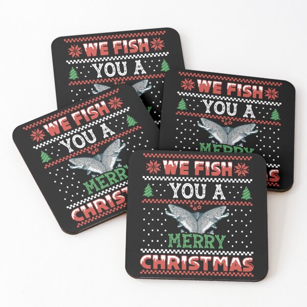 Item preview, we fish you a merry christmas funny for fishing lovers  designed and sold by dimaxstore.