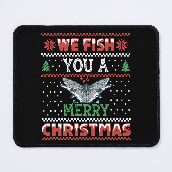 Item preview, we fish you a merry christmas funny for fishing lovers  designed and sold by dimaxstore.
