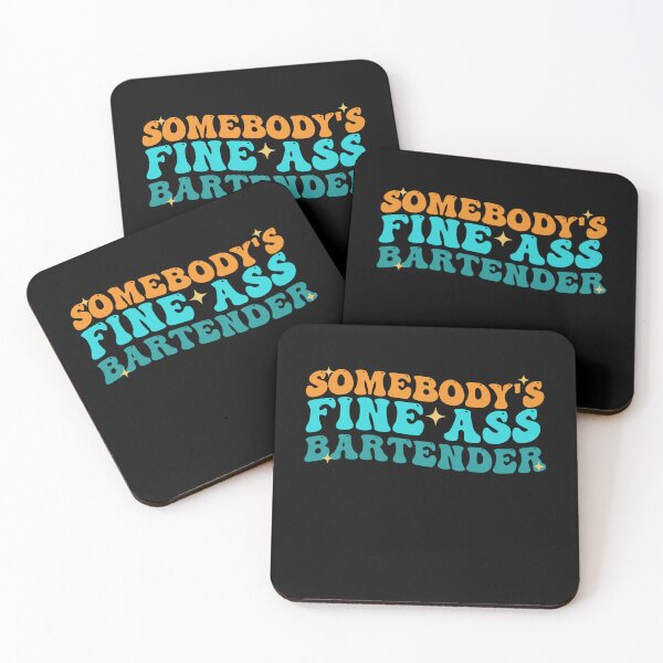 Item preview, Somebody’s Fine Ass Bartender - Funny Saying designed and sold by Amineharoni.