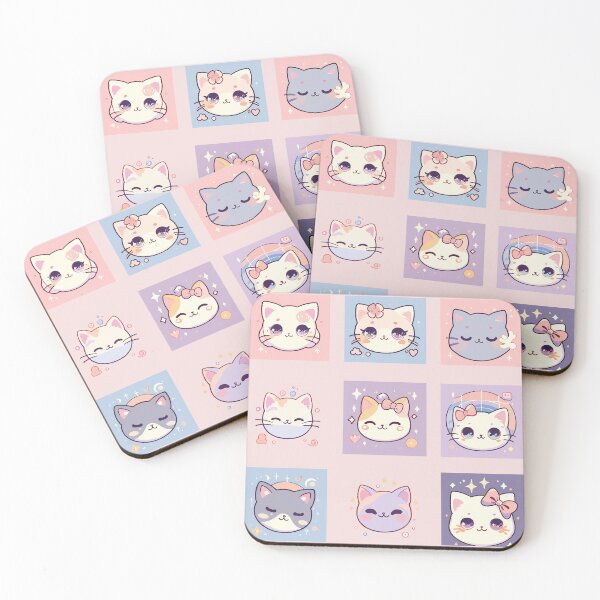 Item preview, Copy of Assorted Cat Faces designed and sold by bihtti.