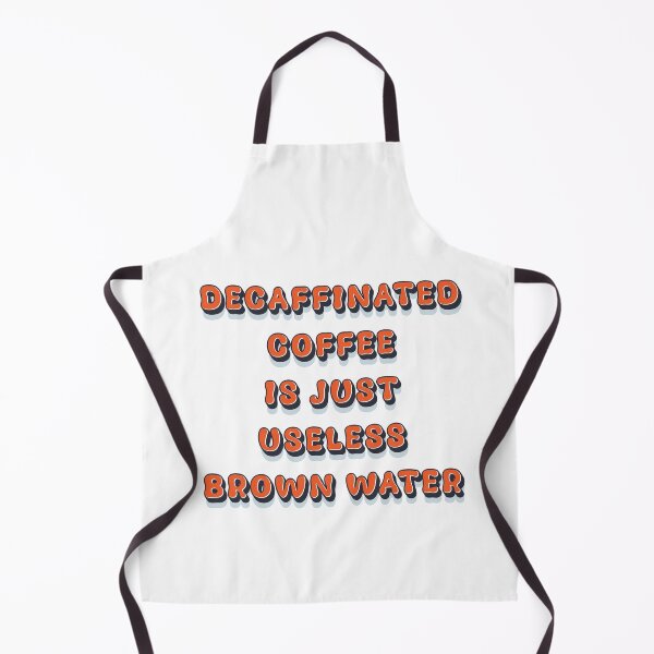 Item preview, Decaffinated coffee cool funny vintage retro humor quote designed and sold by Naumovski.