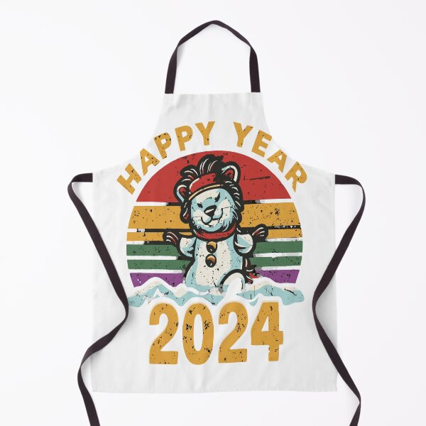 Item preview, Happy Year Snow Man 2024 designed and sold by Barkilshopping.
