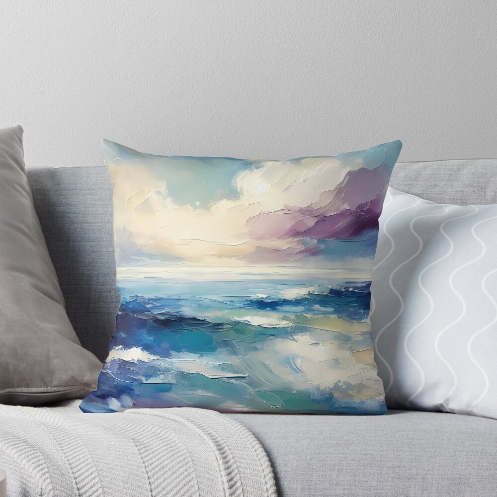 Item preview, Throw Pillow designed and sold by VisualNomadClub.