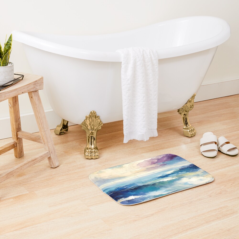 Item preview, Bath Mat designed and sold by VisualNomadClub.