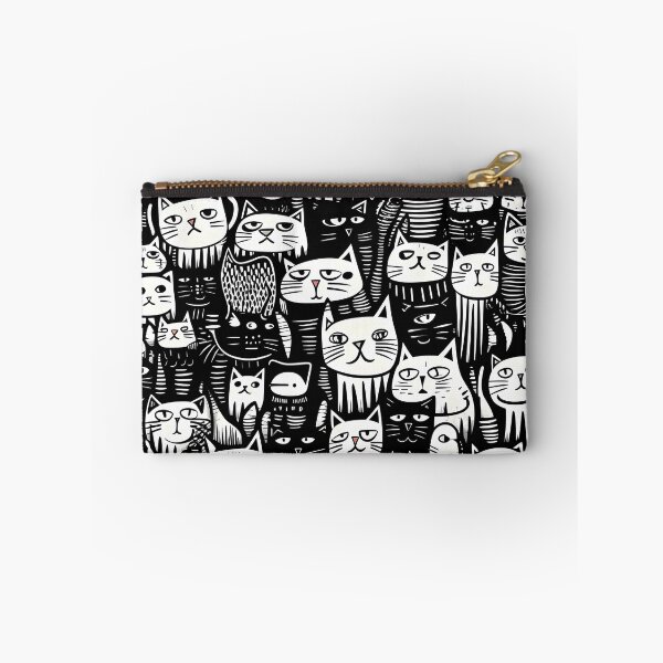 Item preview, Kitty Joke Cats in a Grid designed and sold by HisoTorDesign.