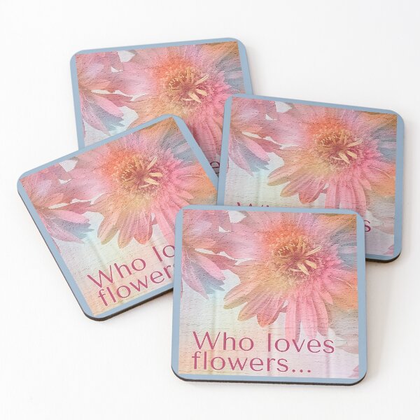Item preview, Who loves flowers cannot be a bad person  designed and sold by HonestRose.