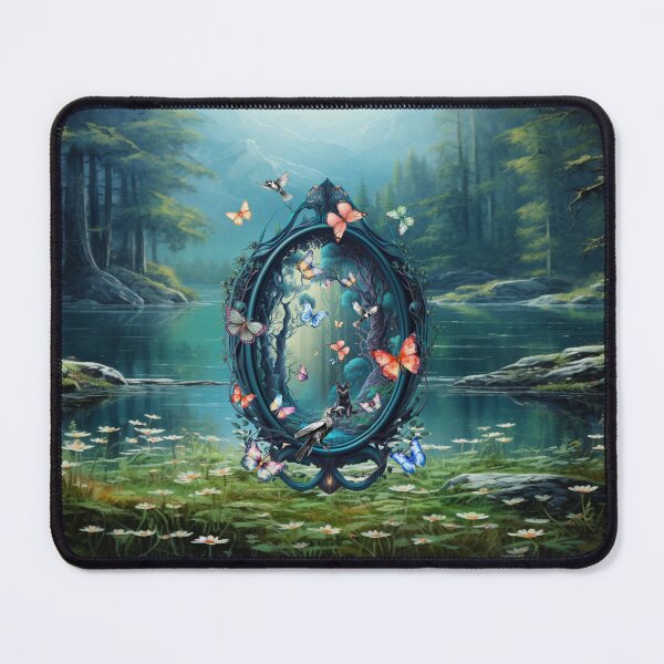 Item preview, Magic Forest Enchanted Mirror : Reflect the Magic Within. designed and sold by MysticOzzy.