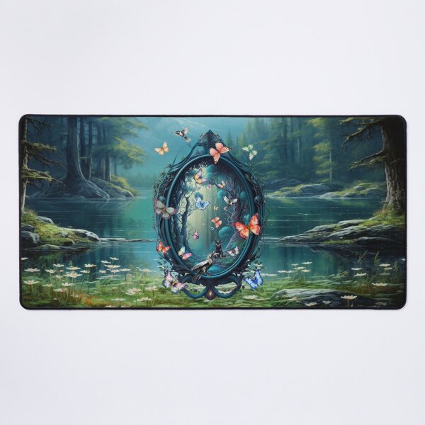 Item preview, Magic Forest Enchanted Mirror : Reflect the Magic Within. designed and sold by MysticOzzy.