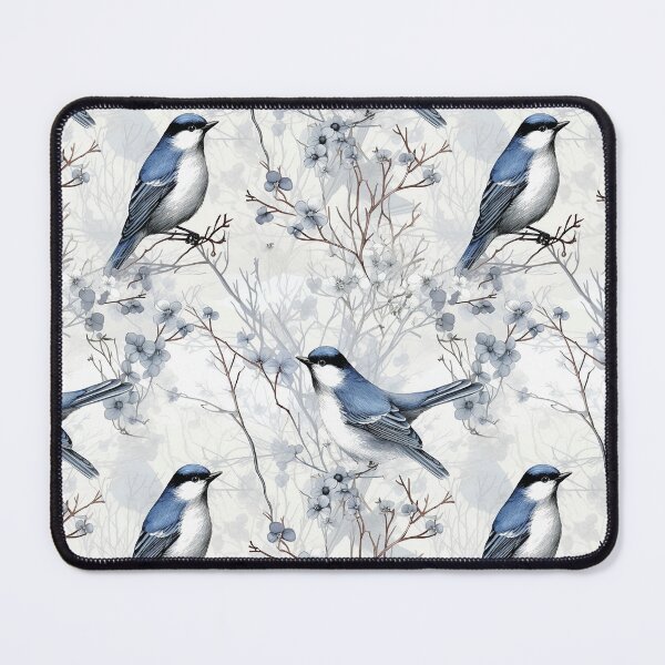 Aperçu de l'œuvre Blue Birds créée et vendue par Fizzycat.