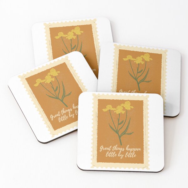 Item preview, great things happen little by little  designed and sold by Taloory.