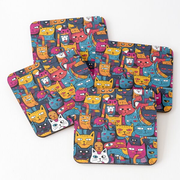 Item preview, Kitty Joke Cats in the Cosmos designed and sold by HisoTorDesign.