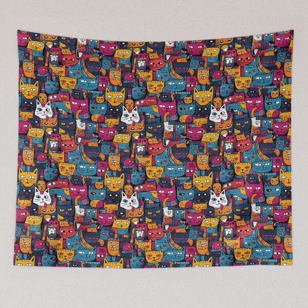 Item preview, Kitty Joke Cats in the Cosmos designed and sold by HisoTorDesign.