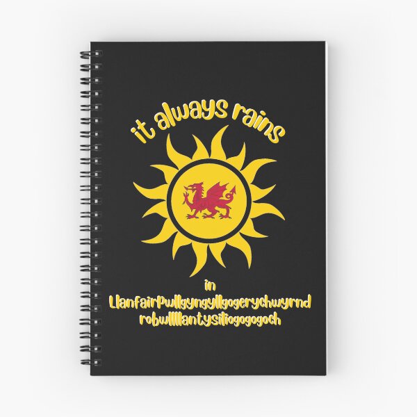 Item preview, it always rains in llanfair pg designed and sold by BandM Jos-Wilias.