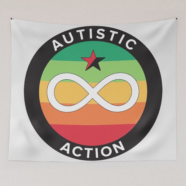 Item preview, Autistic Action Anarchist designed and sold by AntiCommodities.
