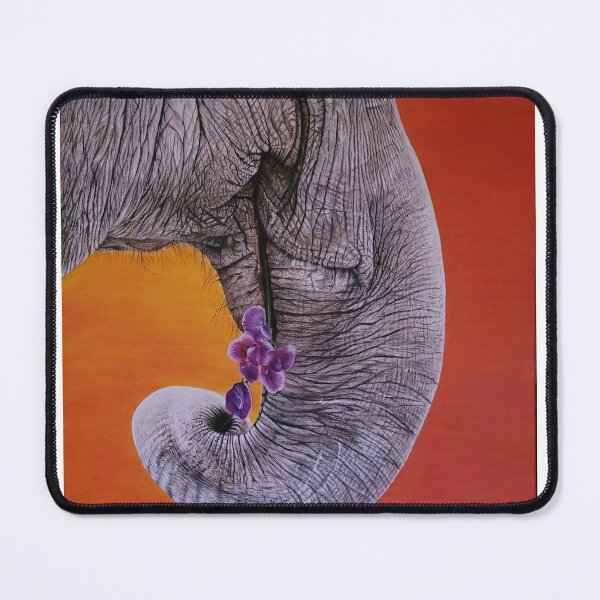 Item preview, Elephant, female at dusk designed and sold by JulieAnnBaldwin.