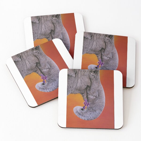 Item preview, Elephant, female at dusk  designed and sold by JulieAnnBaldwin.